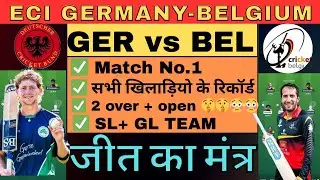 Ger vs bel Dream11 Prediction , Ger vs bel Dream11 TEAM , Ger vs bel Eci T10