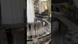 Plastic PP woven bag weaving machine
