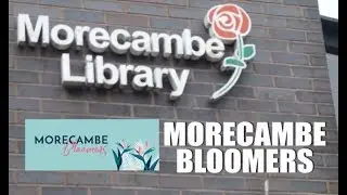 MORECAMBE BLOOMERS 'The Diane Baxter Memorial Garden' at the Library in Morecambe July 2019