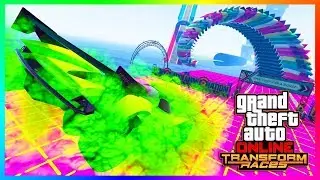 GTA 5 ONLINE NEW DLC UPDATE - TRANSFORM RACES - ALL NEW GTA TRANSFORM RACES! (GTA 5 TRANSFORM RACES)