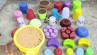 Satisfying ASMR Video | Diy Amazing Multiple Kitchen Tools Sand Cake Designs with Natural Sand Cakev