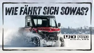 CFMOTO U10 Pro Highland Test im Alltag &ndash; So f&auml;hrt sich ein UTV | On- & Offroad