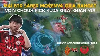 DaddyQ Akhirnya Pick Yao, Guan Yu Choux Jago! - Voin Vs Bigetron - HOK Championship 2024 ID Game 2