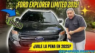 🔥 ¿Vale la pena la Ford Explorer Limited 2015 en 2025? Review Completo + Prueba de Manejo