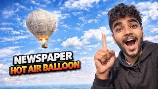 How to Make Hot Air Balloon || Easily 