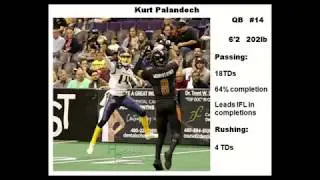 Kurt Palandech 2019 IFL Highlights (week 8)