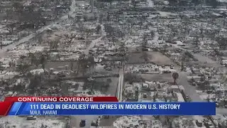 111 Dead in worst wildfire in modern U.S. history