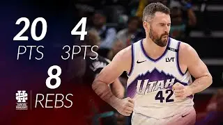 Kevin Love 20 pts 4 threes 8 rebs vs Grizzlies 25/26 season
