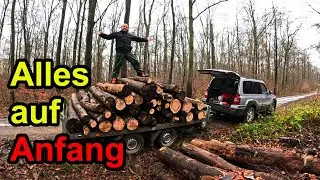 Ich muss mein Holz wieder selbst aus dem Wald holen