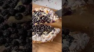 How to make a Blueberry Cheesecake Galette with Fillo Pastry
