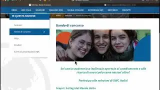 UWC Italia - Tutorial 