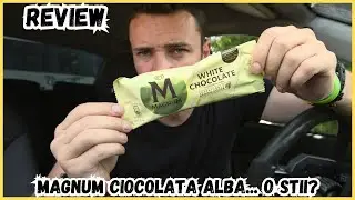 Inghetata Premium MAGNUM WHITE CHOCOLATE - Sa Stii Ca Ai Optiuni Mai Bune La Banii Astia