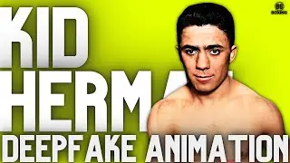 Pete 'Kid' Herman in Color | DEEPFAKE BOXING Animation