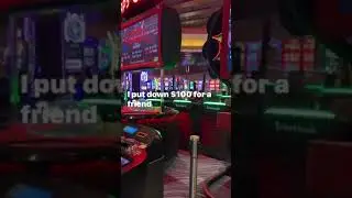 $100 down for a friend #gambling #friendship