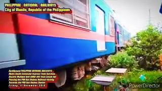 Northbound | PNR-MSC EMU 203 | PNR San Andres Railroad Vicinity | 11 November 2016 | PHILIPPINES