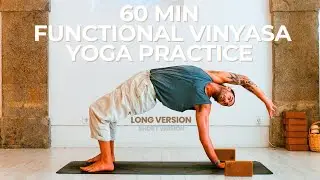 60-Min Functional Vinyasa Yoga Practice | All-Levels Full Body Flow