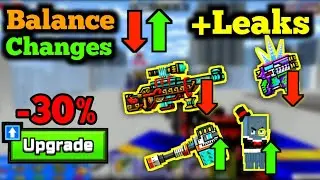 Balance Changes and Leaks | Nerfed Conductor of Souls Pixel Gun 3D