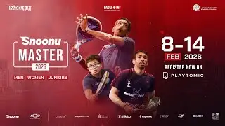 SNOONU MASTER -  PADEL 🎾 IN TOUR 2025-26 -   CENTRAL COURT