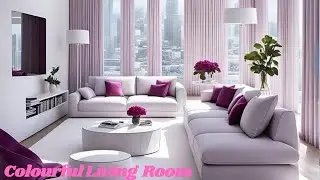 Living Room Decor | Living Room Colour ideas | Vibrant Living Room |@Homedecor049