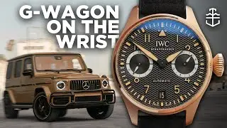 IWC pick the biggest AMG for the Big Pilot's Watch Armor Gold