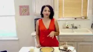 Demons Don't Go Trick or Treating Pie (Chocolate candy bar pie)