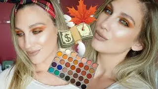 AFFORDABLE FALL MAKEUP TUTORIAL + JACLYN HILL PALETTE