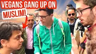 Vegans upset at Muslim! Mansur Vs Vegan | Speakers Corner | Old Is Gold | Hyde Park