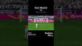 Real Madrid vs Barcelona ABBA PENALTIES