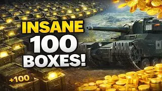 I Opened 100 Boxes&hellip; This Was INSANE! 😱 | WoT Blitz