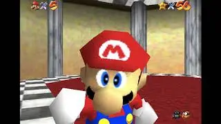 Super Mario 64 70 Star Speedrun Tutorial - Castle movement from Tall Tall Mountain to Snowman's Land