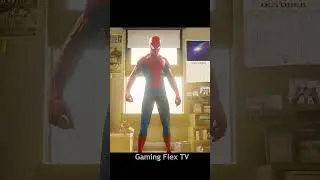 Spider-Punk - Hobart Brown -Rockstar Suit Up Cutscene 🤘🎸 - #acrossthespiderverse #spiderman #ps4