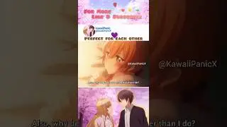 Perfect For Each Other💓 [A Couple Of Cuckoos] #anime #cuteanime #animeshorts