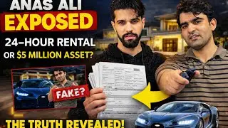 ANAS ALI EXPOSED ? RENT OR BUGATTI OWNER #anasali 