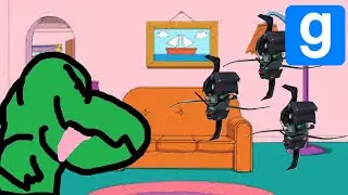 Manhacks attack in the Simpsons house in gmod