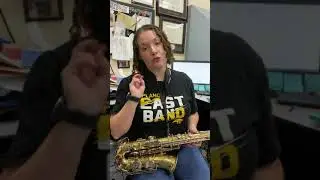 Saxophone G/E scale two octaves