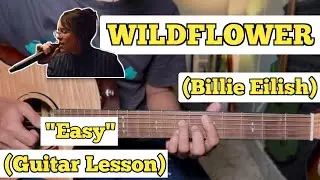 WILDFLOWER - Billie Eilish | Guitar Lesson | Easy Chords |