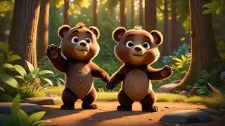 Two Curious Cubs Learn Left and Right + More Nursery Rhymes & Kids Songs