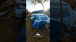 Review tenda decatlon Quecua Arpenaz 4.1 Fres&black #shorts #decathlon #nature #camping #merbabu360