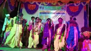रामपुर दंडार स्पर्धा आयोजित 2024 ( Mangurda dandar chautali dance @ aadiwasi kolami dandar video |