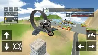 Flying Motorbike Simulator #2 | GXR Dirt Bike Gameplay [Android & iOS]
