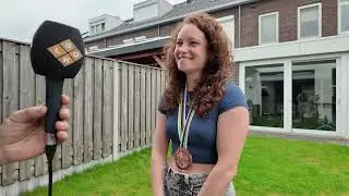 BLOKTV: 20250808_1 Judy Baauw pakte Bronze medallie op WK