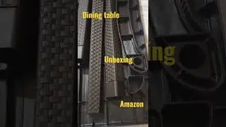 Esquire trofi plastic dining rable from amazon . #worthit #amazon #diningtable #unboxing