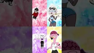 FOLLOW THE CIRCLE COMPLETE EDITION // Rocky Rakoon Animation Meme #Shorts #tiktok #funny #viral #fyp