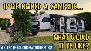 Would you stay here? It's probably the BEST CAMPSITE in the world!