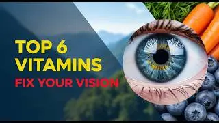 How to Improve Your Vision Naturally: Discover the Top 6 Vitamins! (Full Guide)
