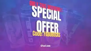 Save Money on G-Fuel Energy Drink by using Discount Code FABUROCKS #Shorts #DiscountCode