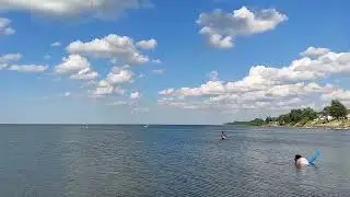 Foil Boarding on Lake Erie