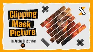 Clipping Mask in Adobe Illustrator | Easy Picture Tutorial