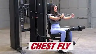 Body-Solid GLEG Pulley Leg Extension/Supine Curl