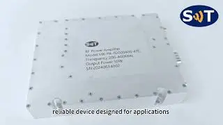 RF Power Amplifier|200-400MHz VHF Band|50W|GaN|Wireless Communication|Electronic Warfare|Module
